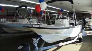 2015 Boston Whaler 170 Montauk  Clemons Boats [upl. by Nnaeirelav]