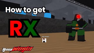 Hot to get RX  Roblox Rider World [upl. by Amethist]