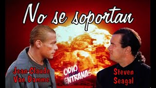 No se soportan JeanClaude Van Damme Vs Steven Seagal [upl. by Raual]