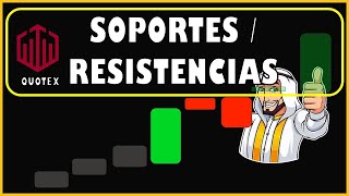 📈Como Operar Soportes y Resistencias en Quotex 📉 [upl. by Atnahc]