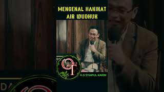 MENGENAL HAKIKAT AIR WUDHUK shorts meditation religion syaifulkarim [upl. by Enuj]