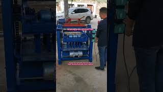 Automatic hydraulic brick press machine Multifunctional hydraulic brick press machine China [upl. by Leinahtan]