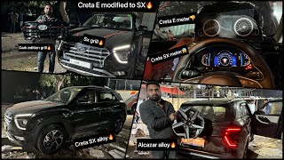 Creta 2022✅Creta e 2022 modified✅Creta 2022 genuine accessories✅Creta modified✅Creta sx meter✅creta✅ [upl. by Werdma28]