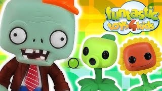 FUNNY Plants vs Zombies Videogame video of Conehead Peashooter amp Sunflower PopCap Games Lets play [upl. by Mehelhteb436]