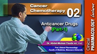 Cancer chemotherapy Ar Lec 02  Anticancer agents Part 1 [upl. by Ahsirpac]