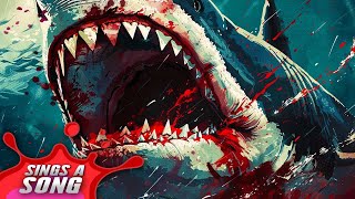 The Meg Sings A Song Meg 2 The Trench Fun Scary Megalodon Monster Horror Parody [upl. by Asiela]