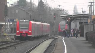 Züge des Nahverkehrs in Haltern am See [upl. by Anel]