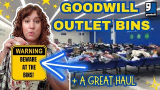 WATCH OUT For This At The Bins  AWESOME BRANDS amp Mega GOODWILL OUTLET BINS Thrift HAUL TO RESELL [upl. by Nibbs]