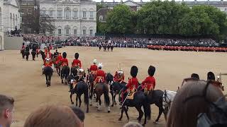 Trooping the Colour 28th May 2022Colonels ReviewPrince William arrives to take the salute at 11am [upl. by Ultan]