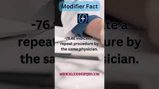 Modifier Facts education medicalcodingtutorials medicalbilling cpcexamtips cpcexam exam [upl. by Juley]