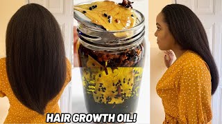 Super Potent Cloves amp Fenugreek Hair Growth Oil😱 Be Ready For Extreme Hair Growth [upl. by Ellehcim]