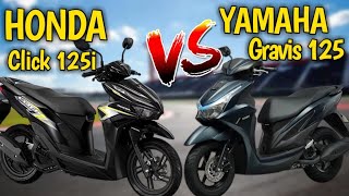 Yamaha MIO i125 2023 vs Honda Click 125 V3 Alin ang mas sulit SPECSFEATURES COMPARISON [upl. by Deste]