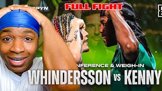 WHINDERSSON NUNES vs KING KENNY  full fight  kingpyn boxing [upl. by Creight]