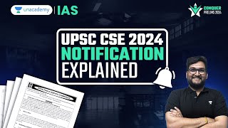 UPSC CSE 2024 Notification LIVE  How to Fill Form  Syllabus Explained Check Vacancy amp Eligibility [upl. by Eelyab]