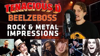 Tenacious D  Beelzeboss IMPRESSIONS COVER by Nico Borie [upl. by Ettenoitna]