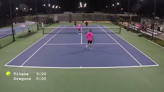 30 div  Nissan Titans vs Quality Dragons 02222024  Guam tennis [upl. by Thatcher]