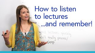 How to listen to lectures Understand amp remember with these strategies [upl. by Pardew830]