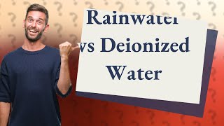 Is rain water deionized water [upl. by Arnaldo]