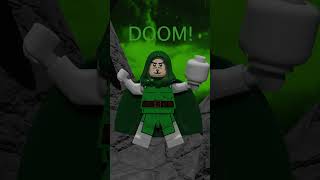 Robert Downey Jr is Dr Doom shorts animation marvel comiccon LEGO marvel [upl. by Othilia246]