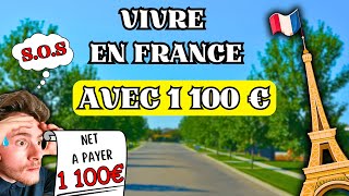 Je vis avec SEULEMENT 1100€ par MOIS en France   Et cest HARD [upl. by Nilkoorb]