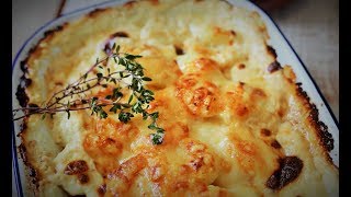 French Potato Gratin With Comte amp Gruyere Cheese  French Bistro Recipes [upl. by Wilfrid600]