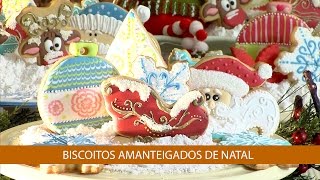 BISCOITOS AMANTEIGADOS DE NATAL [upl. by Vandyke]