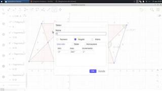 Creare un Parallelogramma con la Simmetria Centrale  GeoGebra in Italiano [upl. by Raimondo]