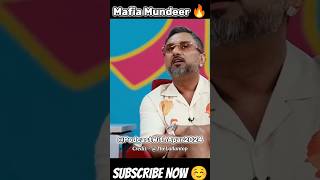 Yo Yo Honey Singh Mafia Mundeer 🔥 podcast shorts yoyohoneysinghnewsong [upl. by Dib]