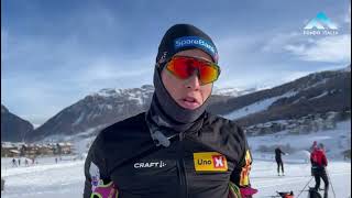 Fondo Italias interview to Johannes Klæbo during his camp in Livigno november 2022 SUB ITA [upl. by Stanwin]