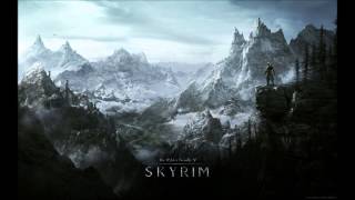 TES V Skyrim Soundtrack  Distant Horizons [upl. by Einahpet]