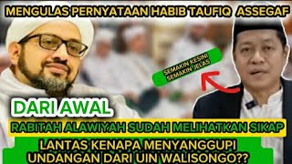 SINYAL PENOLAKAN ITU SEBENARNYA SUDAH ADA DARI RABITAH ALAWIYYAH  SIMAK NARASI HABIB TAUFIQ ASEGAF [upl. by Isidro]