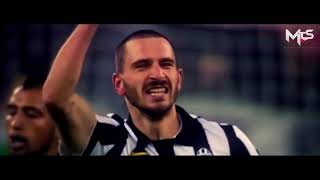 Giorgio Chiellini and Leonardo Bonucci Italian Wall 2015 HD [upl. by Siletotsira]