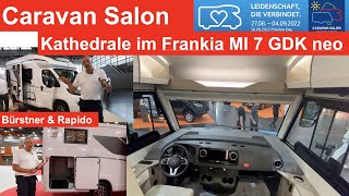 Coole Neuheiten Frankia MI 7 Bürstner TD 594 Rapido C 55i  Kompakte Fahrzeuge für bis zu vier [upl. by Lehar]