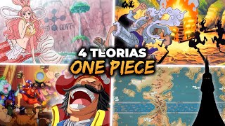 4 TEORÍAS más POPULARES sobre el ONE PIECE [upl. by Waylan]