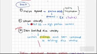 Biofortification strategies for enhancement in food production class 12 biology [upl. by Htidra]