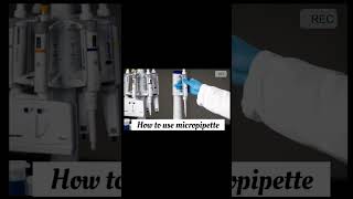 Micropipette  How to Use Micropipette  Pipette Tips  Pipette Usage  Laboratory Equipment [upl. by Haroved777]