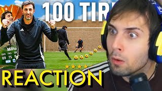 BLUR REACTION alla 100 TIRI di DIEGO MILITO🔥🎯⚽️ [upl. by Pournaras609]