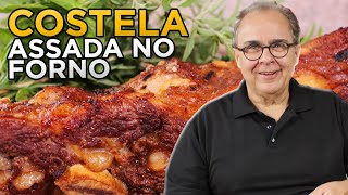 A MELHOR Costela Assada no Forno  Chef Taico [upl. by Melvin]