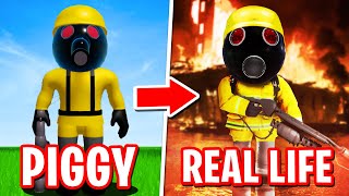 I MADE ROBLOX TORCHER PIGGY IN REAL LIFE Roblox Piggy [upl. by Gamali]