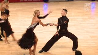 Vodicar  Bychkova SLO  2014 Euro LAT R1 S  DanceSport Total [upl. by Barolet]