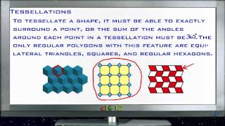 Tessellations Lesson Basic Geometry Concepts [upl. by Vanny13]