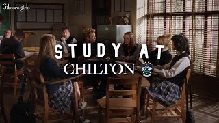 Study at Chilton🎒Gilmore Girls 🏡  Classroom writing [upl. by Bree]