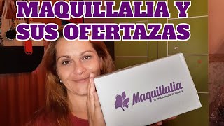 OFERTAS DE MAQUILLALIA 💖🎁 [upl. by Ardnuahsal837]