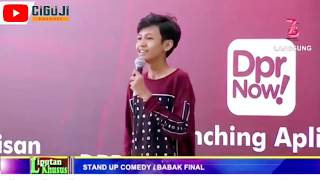 Stand Up Comedy Aji Pratama Berani Gesperin Anggota DPR Yang Korupsi [upl. by Nevada521]