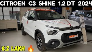 Citroen c3 2024  Citroen c3 shine DT MT 2024  82 lakh🔥 citroen citroënc3 cars c3 suv [upl. by Inhsor]