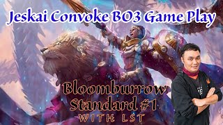 Jeskai Convoke BO3 Game Play  MTGA BO3 Standard  Bloomburrow Standard 1 [upl. by Gustavo]