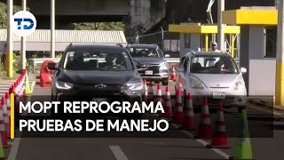 MOPT reprograma pruebas prácticas de manejo [upl. by Anirres]