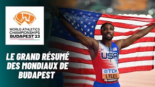 Mondiaux dathlétisme 2023  Le grand résumé [upl. by Aracat]