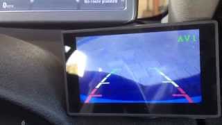 Car Reversing Camera installation and problems with LCD screen interference [upl. by Atinehs450]