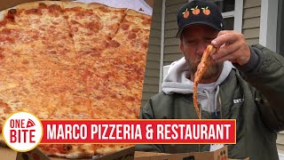 Barstool Pizza Review  Marco Pizzeria amp Restaurant Branford CT [upl. by Dame]